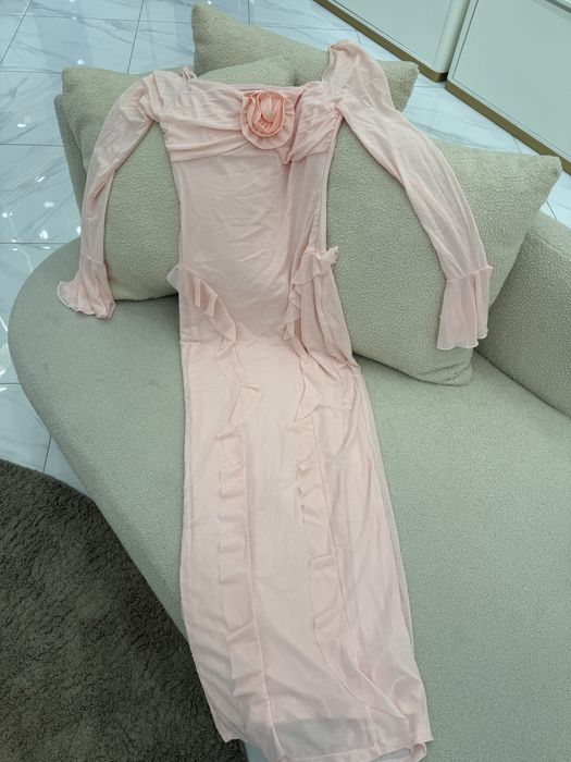 Платье женское розовое