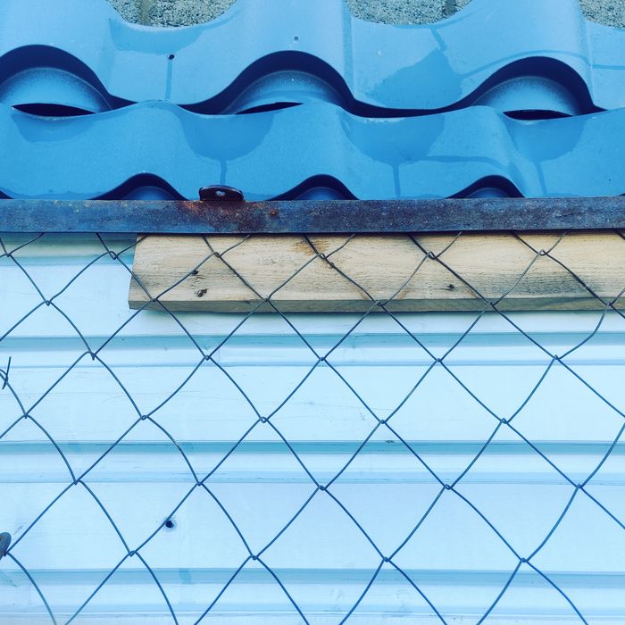 Ворота с калитками временные