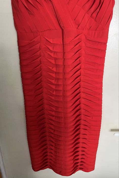 Rochie dama de culoare rosie, nr 42-44