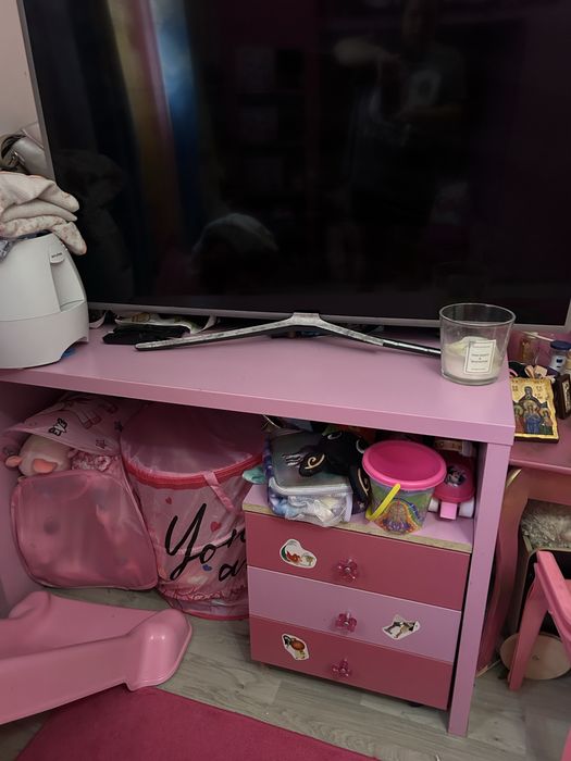 Mobila dormitor tip castel fetita