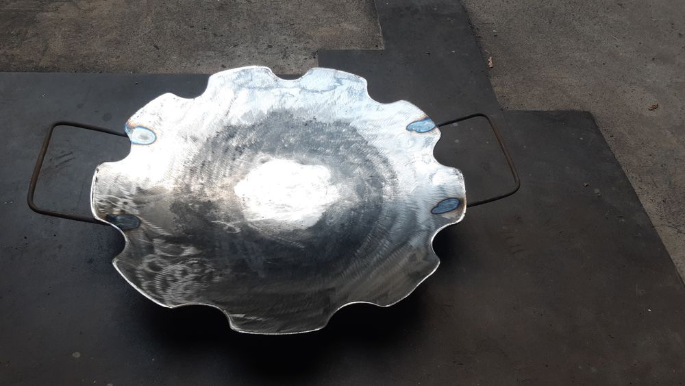 Печь жаровня под  казан