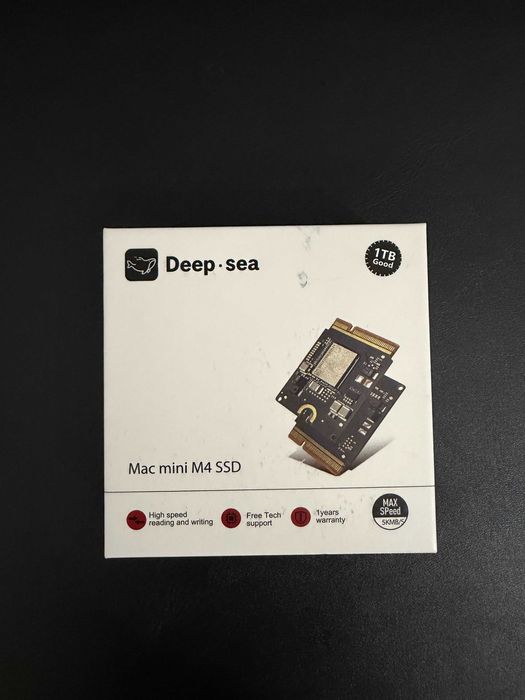 SSD Mac mini M4 1 Tb Deepsea с установкой
