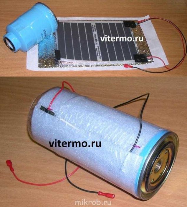 Подогрев дизеля.