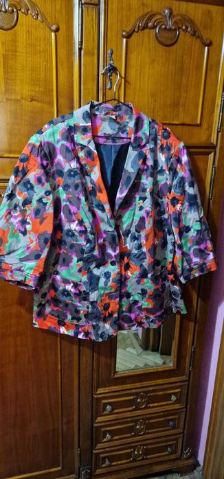 Sacou de dama multicolor