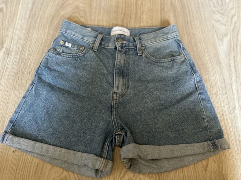 Къси дънкови панталони Calvin Klein