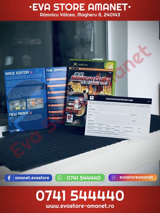 Joc Consola OG xBox / Classic xBox Midnight Club 3 DUB Edition Remix