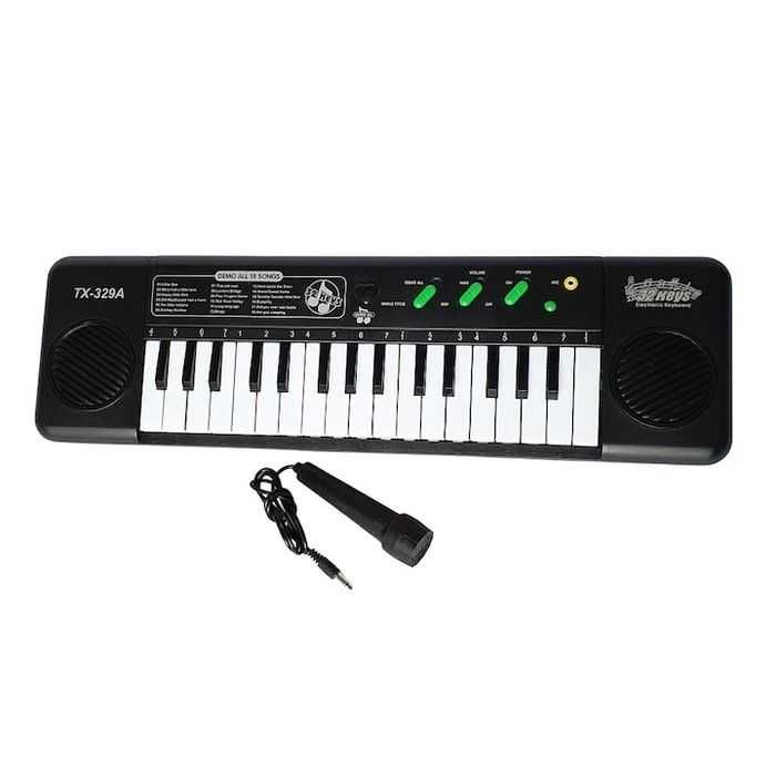 Orga electronica multifunctionala cu microfon pentrucopii,32clape,nouă