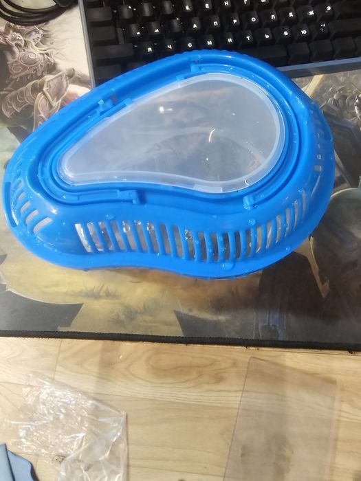 Комплект домик с кормом и черепашкой