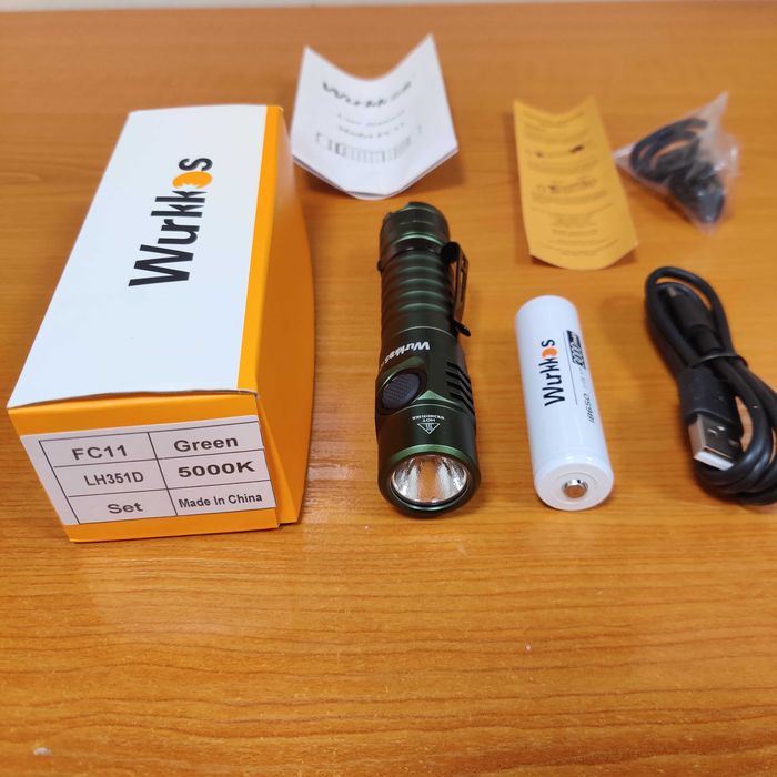 Led фенер Wurkkos fc11