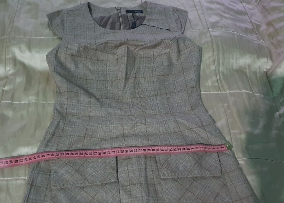 Rochie office NEXT gri, de birou, ocazii, S / M