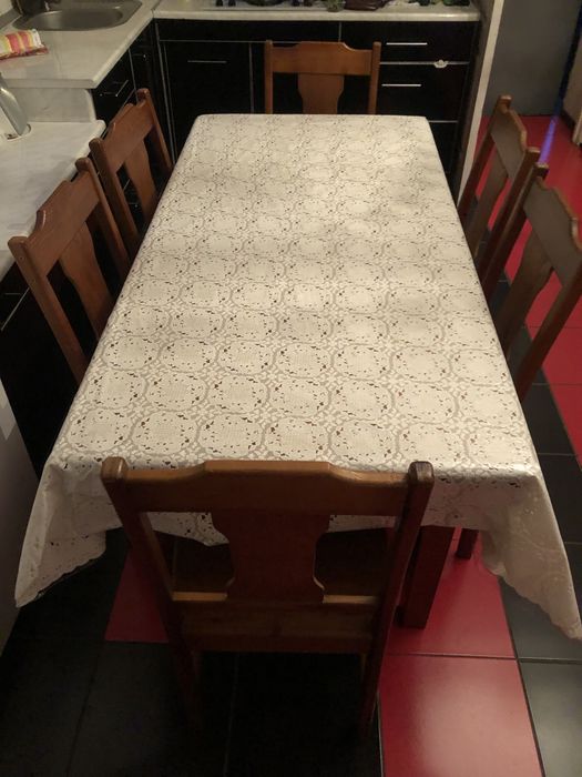 Стол деревянный, массив сосна