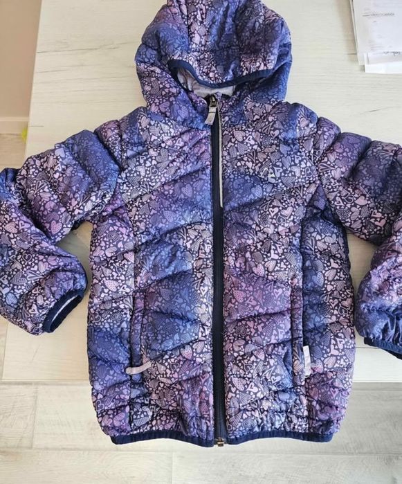 Детско пролетно яке 100% ест. пух 6-7 г.