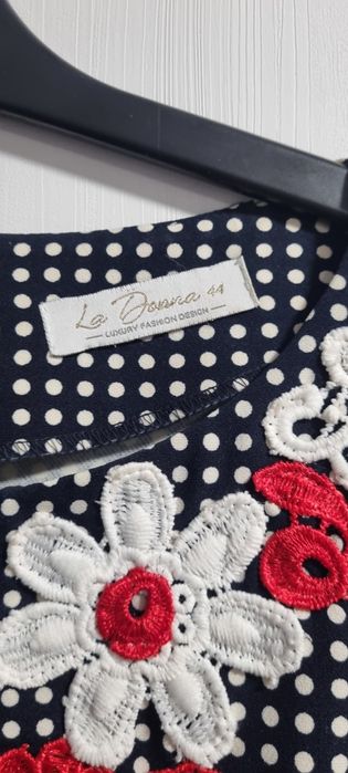 Rochie de zi cu buline