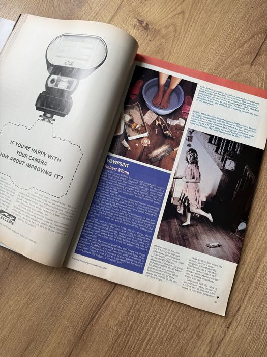 Винтидж списание фотографско от 1990