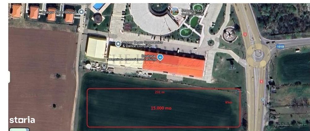 Teren de vanzare DN1 B - Snagov - 15 000 mp