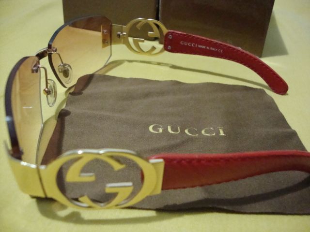 GUCCI оригинални слънчеви очила чистонови модел