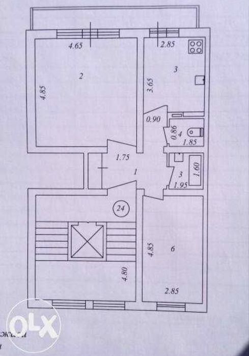 Продается 2 комнатная квартира ул.Айбек
