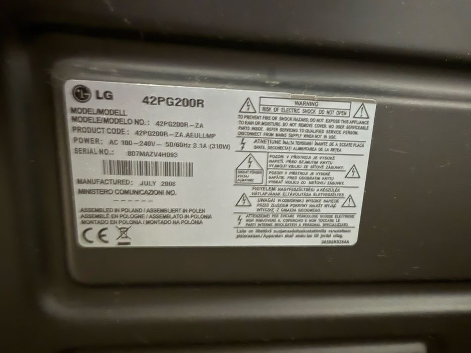 Televizor LG 42’’ (105 cm) - NU SMART