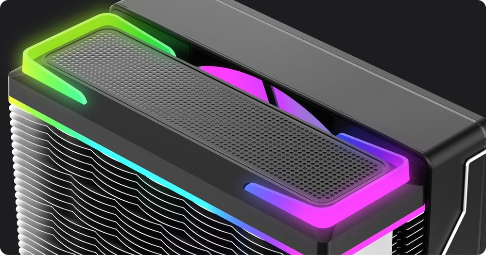 Кулер Ocypus Delta A40 SE BK|WH ARGB