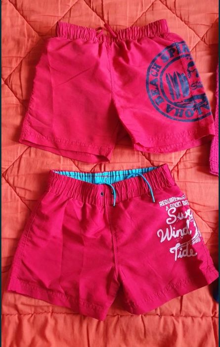 Lot Pantaloni scurti/bermude baiat 4-5 ani,  7 buc ca noi, de calitate