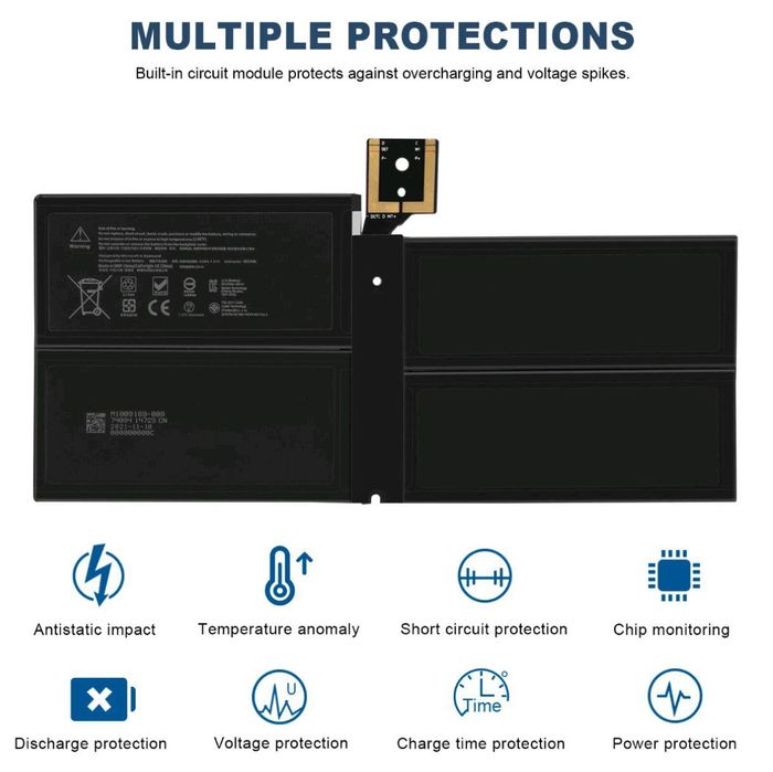 Surface pro 5, Pro 6 Batareya New
