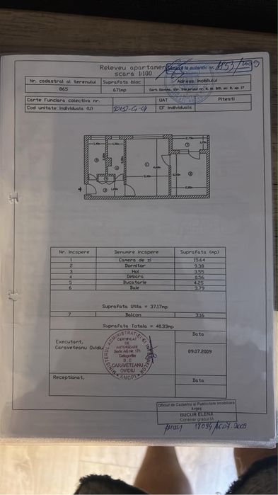 Vand apartament 2 camere Gavana 2