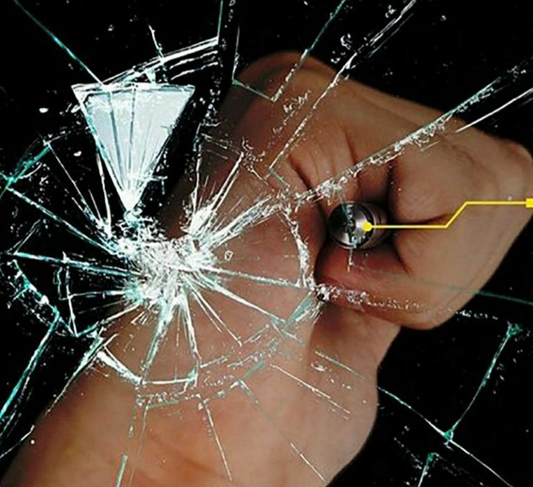 тактическа химикалка куботан върха чупи стъкла самозащита раница чанта