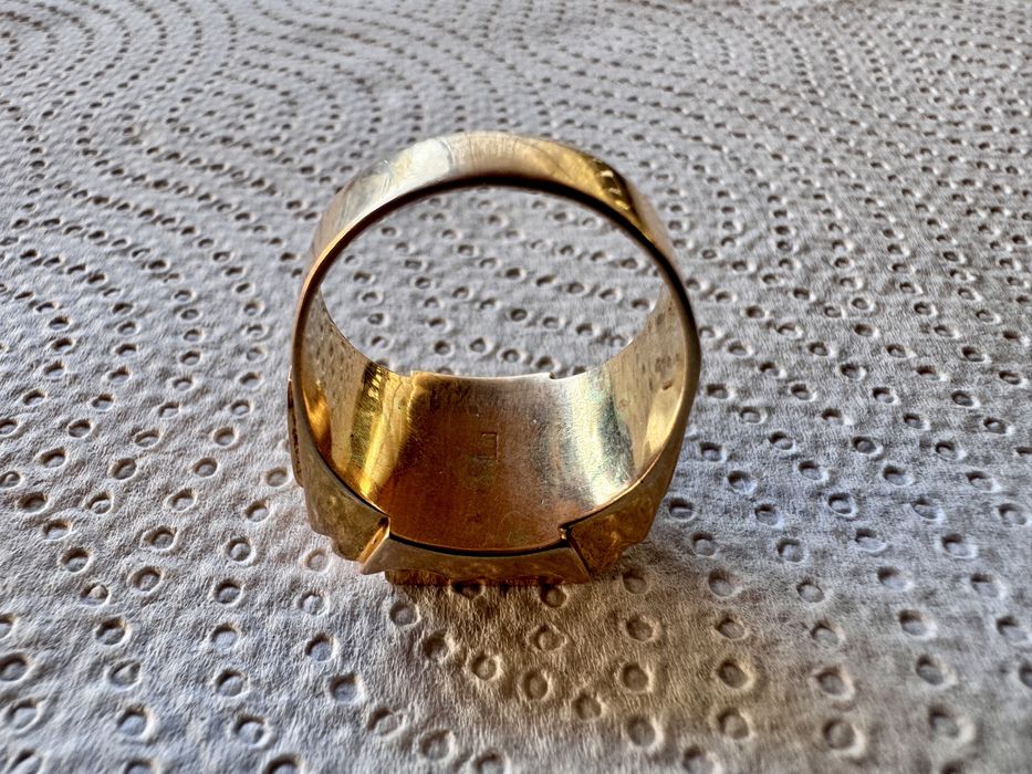 Iner de aur barbatesc 18k