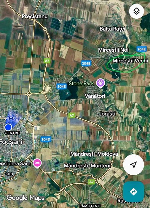 Vând teren intravilan – Mirceștii Vechi, Vrancea