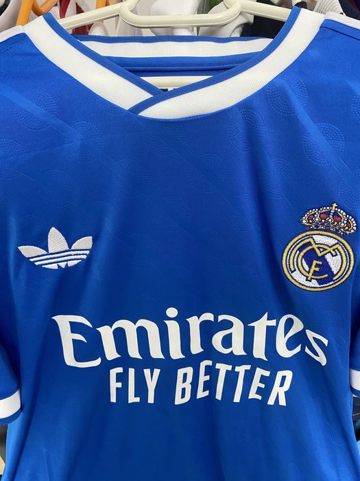 Tricou Fotbal Real Madrid cu Mbappe