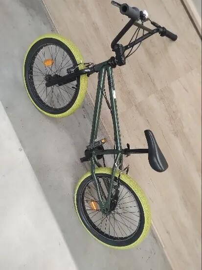 Bicicletă Bmx Wipe 500 20" gri 135-160 cm - (SecondHand) Decathlon
