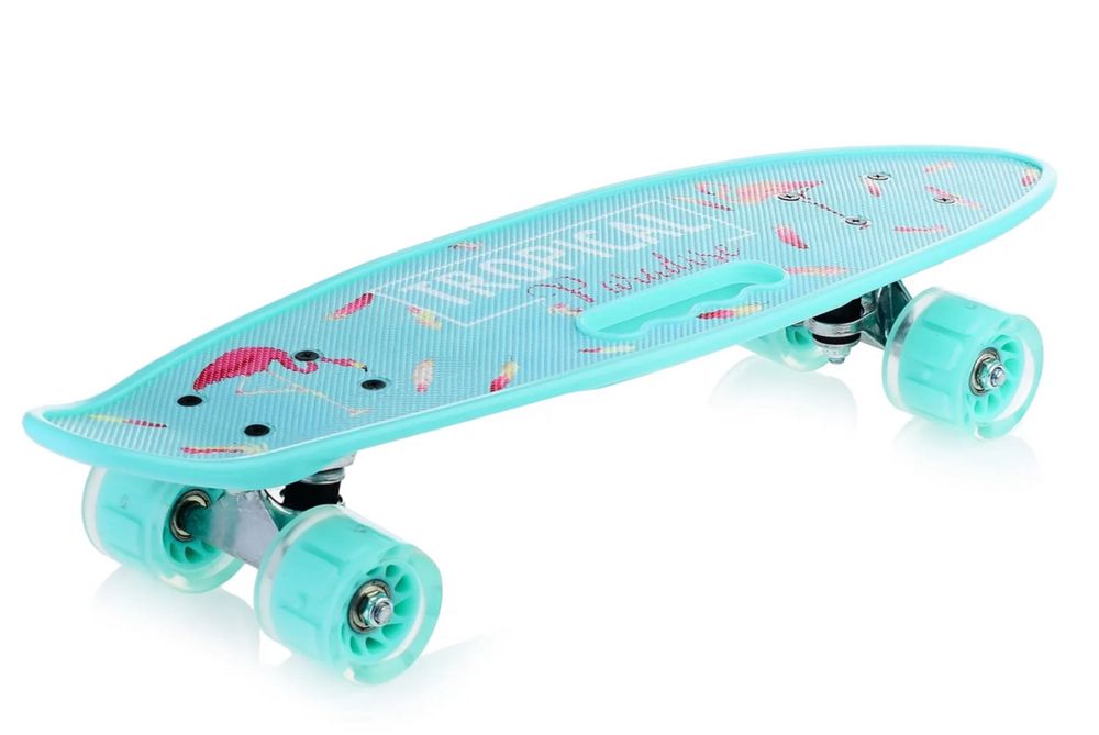 Скейтборд ROCKET 60 см. Колеса PU светятся