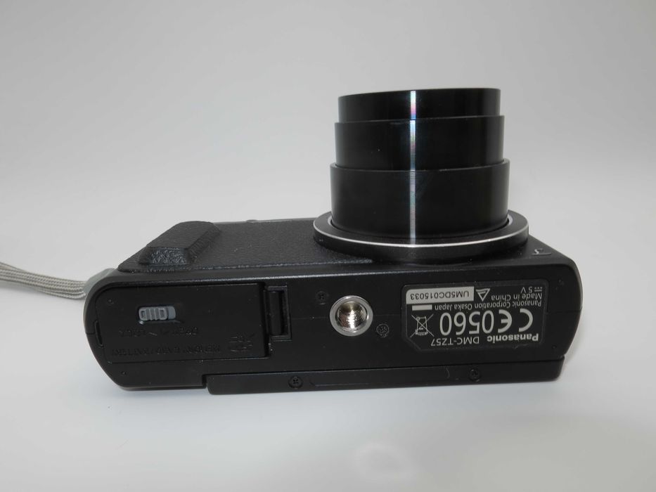 Panasonic LUMIX DMC TZ57 компактна дигитална камера с голям 20х оптичен зум, цифров фотоапарат 16mp и Full-HD видео с въртящ се селфи екран