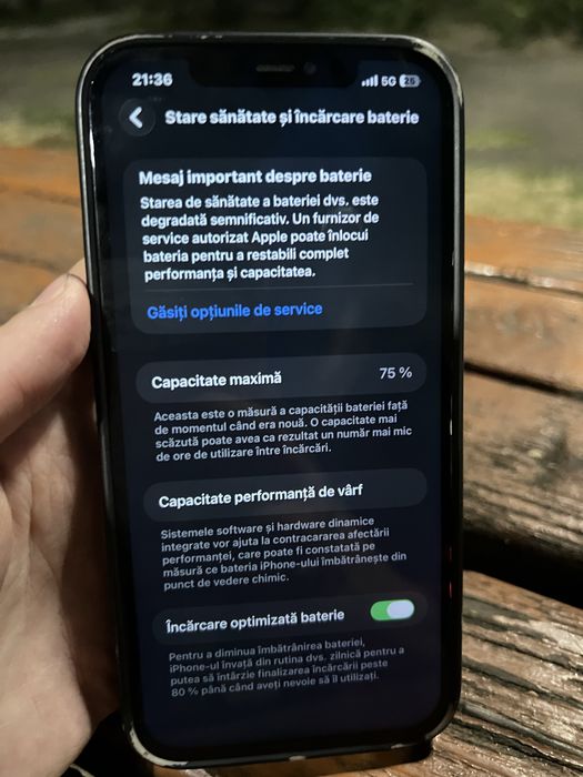 Vand iphone 12 Pro Max