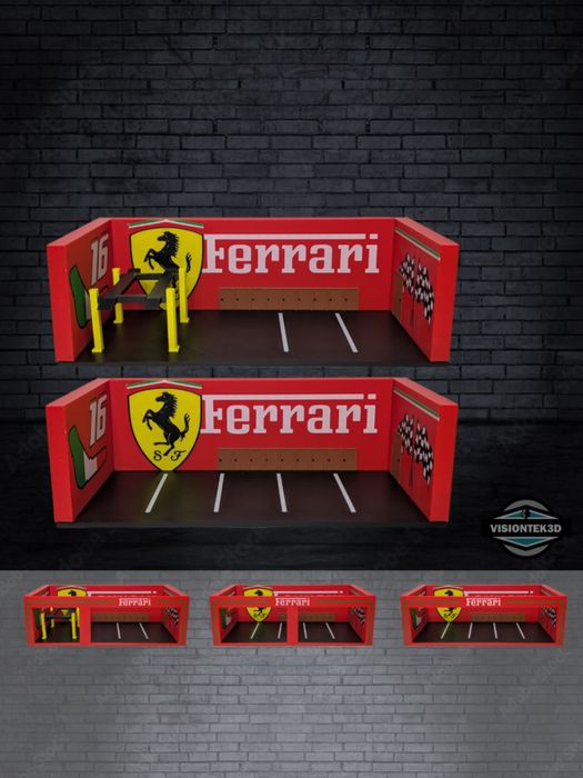 3D принтирани диорами за Hot wheels/Matchbox/Majorette и други 1:64