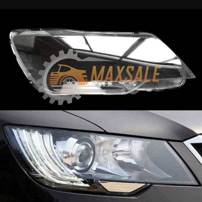 Капаци фарове Skoda Superb 2 Facelift (13-15) шкода суперб 2 комплект