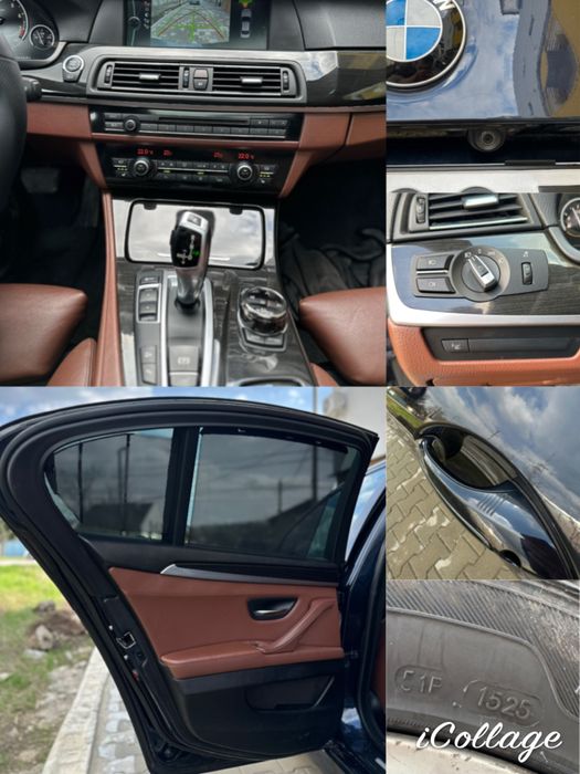 BMW F10 535Xi 306CP 2011 HUD Trapă  DVD Interior Seria 7 Perdelute Proprietar Impecabil Distributie Nouă