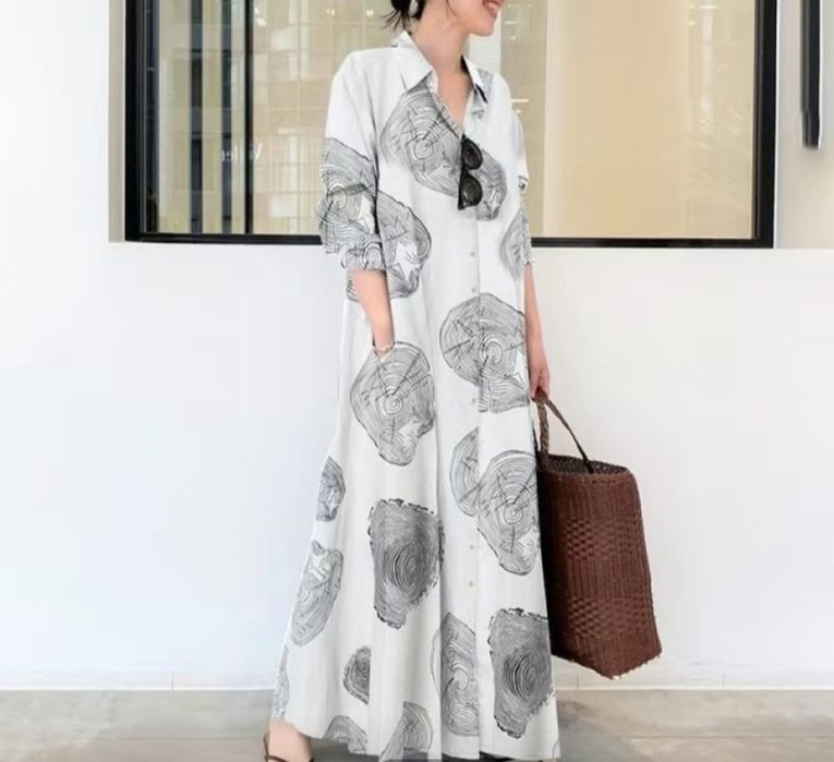 Платье лён, очень красивое