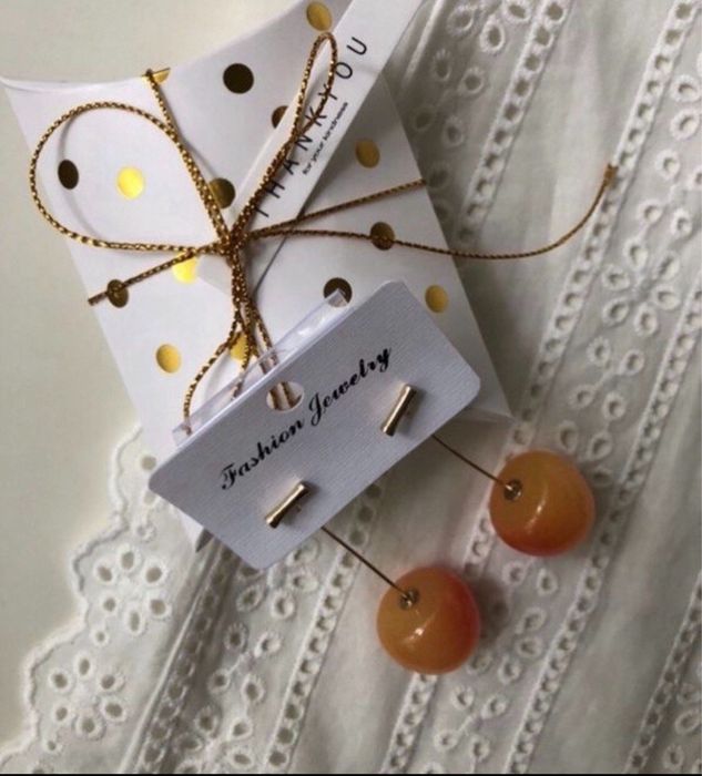 Серьги черешни и другие