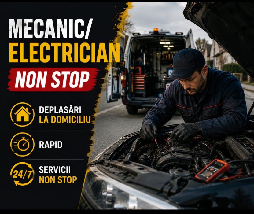 Mecanic auto electrician auto diagnoza auto la domiciliu