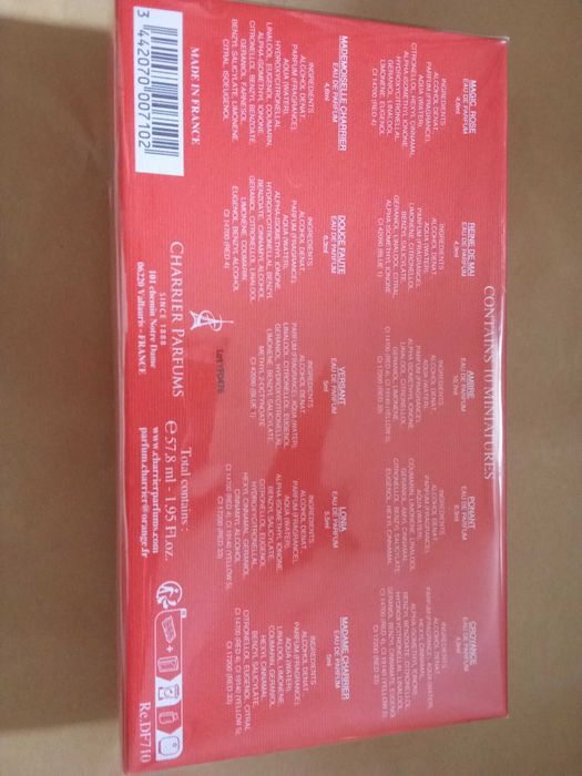 Set de 10 parfumuri in miniatura-Charrier Les Parfums de France