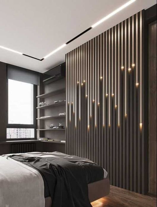 Pereti decorativi. Pereti lemn . Pereti parametrici