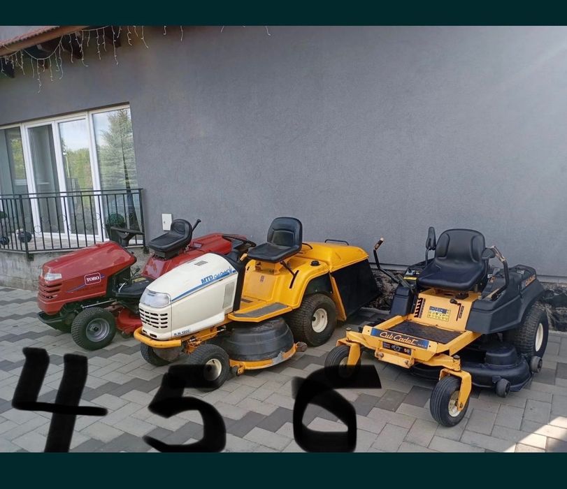 Tractoraș tuns iarba gazon