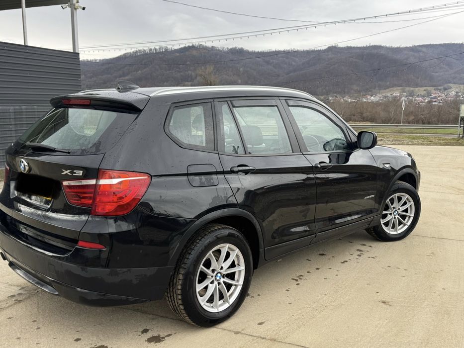 Bara spate haion usa fata spate stanga dreapta aripa stop trager bmw x3 f25 2012 2.0 diesel 184 cai cutie viteze manuala culoare negru