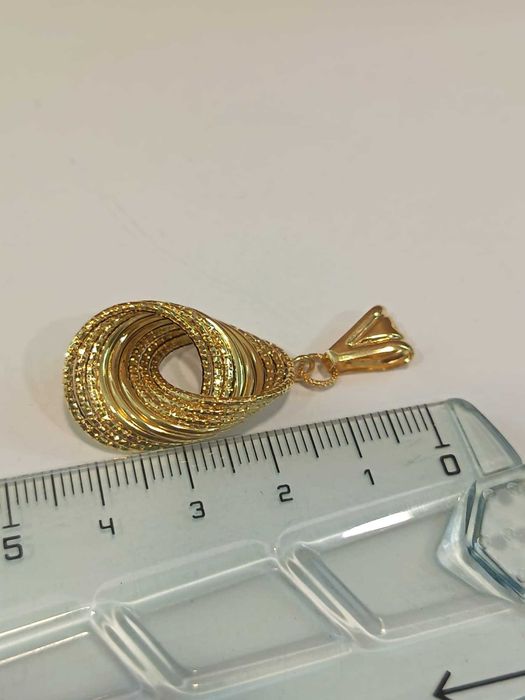 (AG41) Pandativ aur, 18k b8303.2 Certificat de garantie