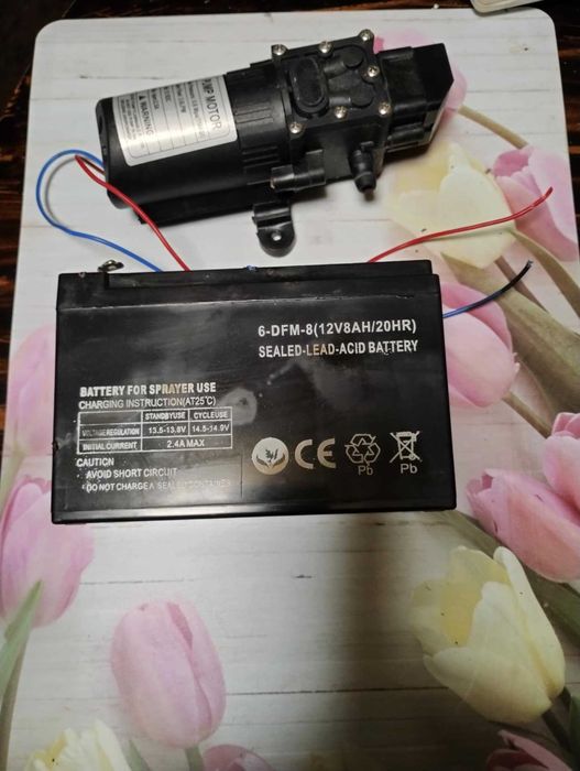 Комплект батерия с мотор за акумулаторна пръскачка