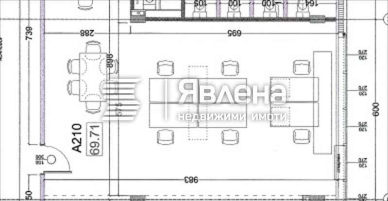 Дава се под наем Офис в Варна, Младост 1 - 70 кв.м за 490 € - Снимка #1