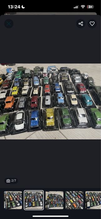 Срочно продаются модели машин 1:43