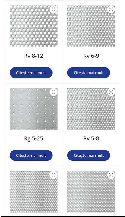 Tabla perforata sita