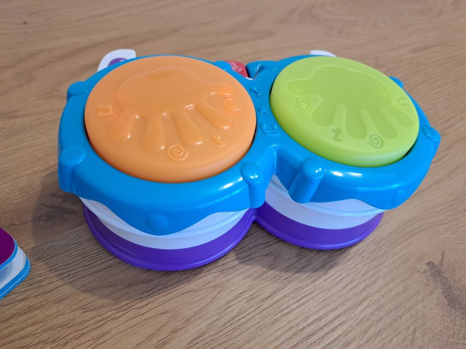 Музикална играчка барабани. Интерактивна играчка. Книжка. Трите за 14л